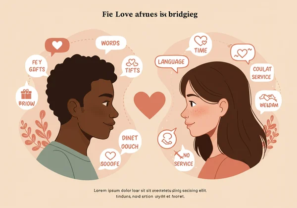 Couple communicating with different love languages in mind